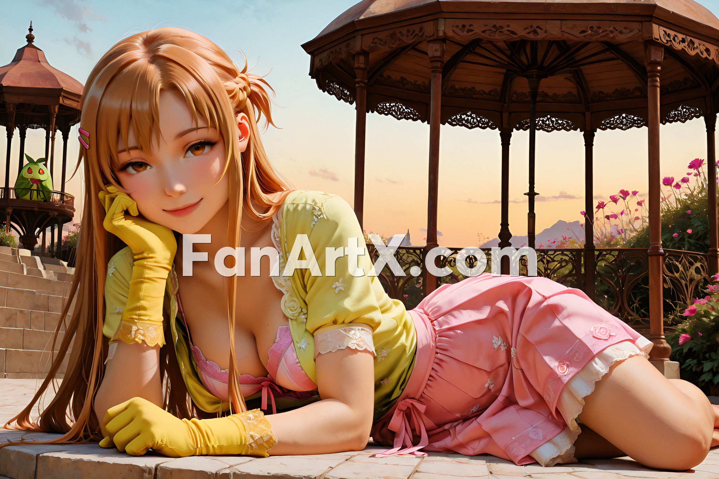Sao Asuna Yuuki Fanart - Sword Art Online character 6689088